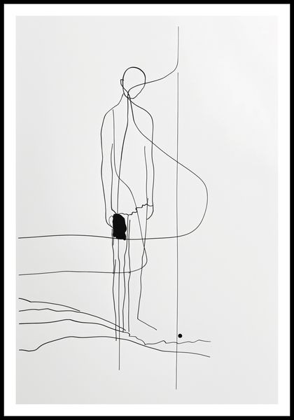 Plakat 67,5x100cm Samotna Wędrówka zdjęcie 3