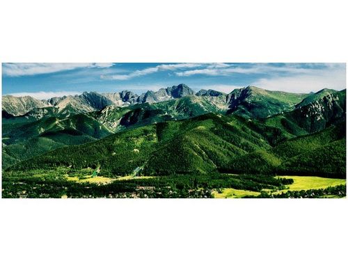 100X40CM DOLINA TATRACH OBRAZ DREWNO na Arena.pl