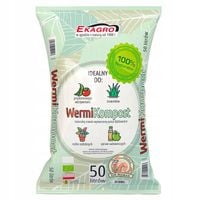 Wermikompost Naturalny NAWÓZ uniwersalny 50L BIOHUMUS do warzyw ziemia