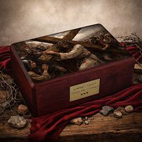 Katolicka Urna Kremacyjna Jezus Niosący Krzyż Droga Krzyżowa Urna religijna