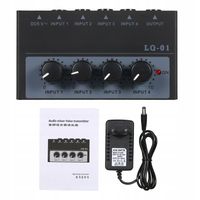 MIKSER ANALOGOWY 4-KANAŁOWY DC 5V INTERFEJS AUDIO