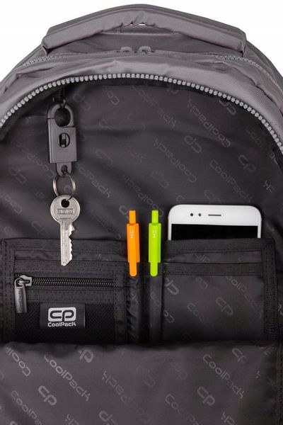 CoolPack plecak szkolny młodzieżowy Gradient Grey 4 5 6 7 8 klasa zdjęcie 6