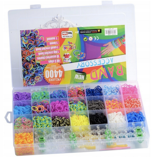 Zestaw gumek do robienia bransoletek na Arena.pl