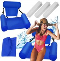 TG67345 HAMAK WODNY MATERAC DO PŁYWANIA DMUCHANY NA BASEN