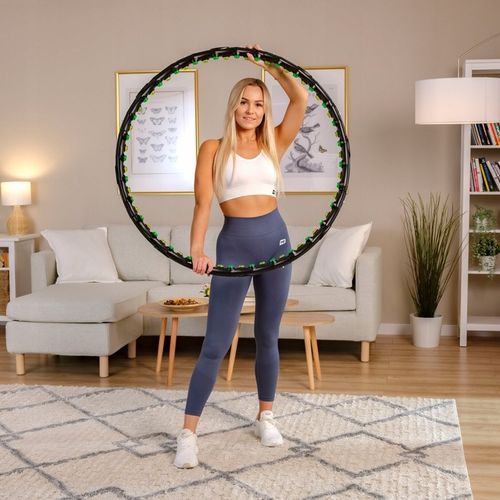 Hula hop z kulkami odchudzające wyszczuplające z magnetycznymi wypustkami na Arena.pl