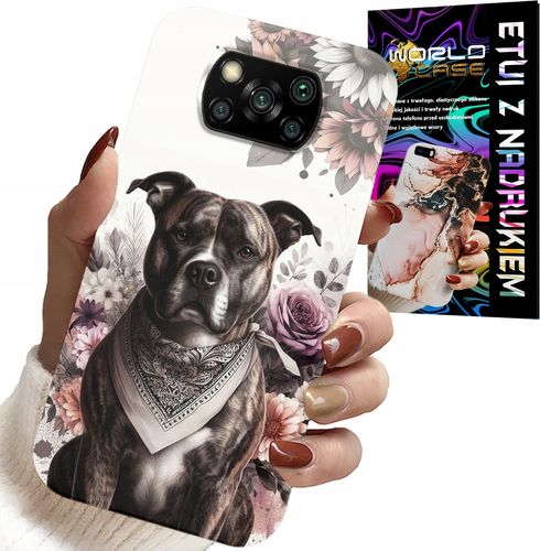 ETUI DO XIAOMI POCO X3 - PITBULL GROŹNE PSY FUTERAŁ PLECKI CASE na Arena.pl