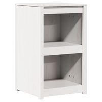 Szafka kuchenna Biały 55 x 55 x 92 cm Lite drewno sosnowe