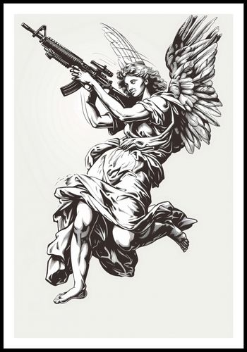 Plakat 61x90,5cm Anioł Wojny na Arena.pl
