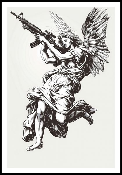 Plakat 61x90,5cm Anioł Wojny zdjęcie 3