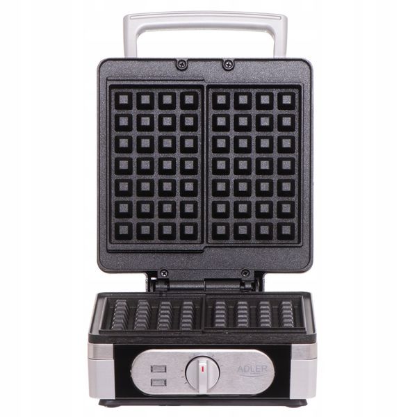 GOFROWNICA 2000W XXL 2 CHRUPIĄCE PUSZYSTE GOFRY XXL DUŻA SOLIDNIE WYKONANA zdjęcie 11