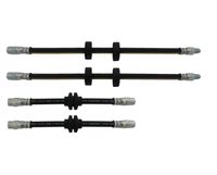 Vw Golf 2 / Jetta Zestaw Przewodów Hamulcowych Elastycznych Gumowych