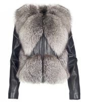 Ciepła Kurtka Futerko z lisa damskie z zamkami na rękawach Bukowski Rozmiar odzieży XL