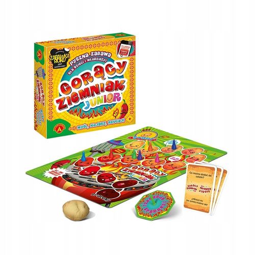 GRA EDUKACYJNA PLANSZOWA RODZINNA DYNAMICZNA GORĄCY ZIEMNIAK JUNIOR na Arena.pl