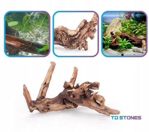NATURALNY KORZEŃ DO AKWARIUM DESERT ROZMIAR M 20CM na Arena.pl