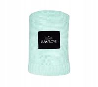 Lullalove kocyk bambusowy 100x80 cm otulacz / Delicious Mint