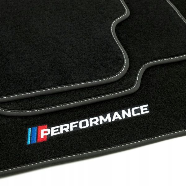 Dywaniki welurowe LOGO BMW 3 E46 Cabrio 1998-2001 zdjęcie 6