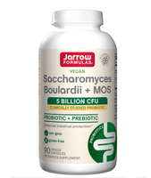 Jarrow Formulas Saccharomyces Boulardii + MOS 90 kapsułek wegańskich