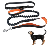 Smycz dla Psa do Biegania Chodzenia Rościągliwa Amortyzator 130-200 cm