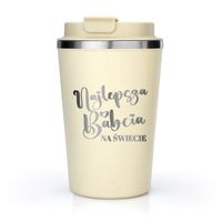 Kubek Termiczny do Kawy z Grawerem Termos Prezent na Dzień Babci Urodziny