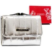 elegancka portmonetka damska na zatrzask i bigiel - lorenti