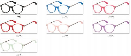 Okulary OPRAWKI LENONKI dziecięce ZERÓWKI mat na Arena.pl