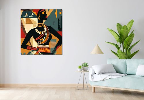 Obraz 90x100cm Afrykańska Mozaika na Arena.pl