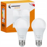 Żarówka LED A60 10W 4000K E27 2 szt. VERGIONIC neutralna 655 lm