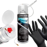 NANOCLEAN 400ML DO CZYSZCZENIA ODGRZYBIANIA KLIMATYZACJI BIOBÓJCZY ATEST