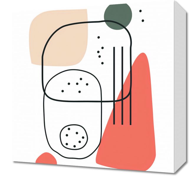 Obraz 40x40cm Przestrzenność zdjęcie 1