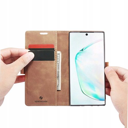 Spacecase Wallet Galaxy Note 10 Light Brown na Arena.pl