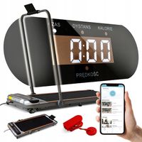 Bieżnia Elektryczna Składana Alta Corciano 2w1 Aplikacja 120kg 3HP