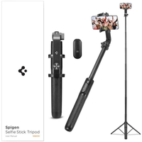 SPIGEN S560W BLUETOOTH SELFIE STICK LONG TRIPOD BLACK
