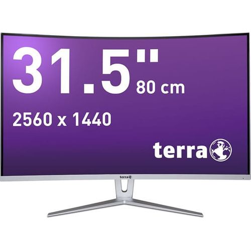 TERRA LED 3280W silver/white CURVED DP/HDMI na Arena.pl