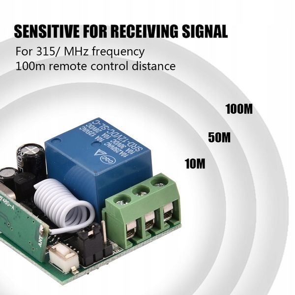 MODUŁ PRZEKAŹNIKA DC 12V ZDALNEGO STEROWANIA zdjęcie 7