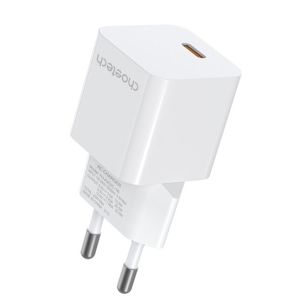 Ładowarka sieciowa 20W USB Typ C biały zdjęcie 2