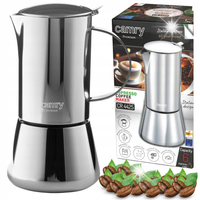 Kawiarka Camry CR 4425 Zaparzacz do kawy 350ml 6 filiżanek Espresso