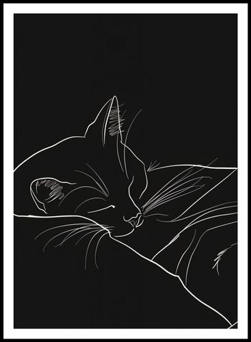 Plakat 67,5x95cm Nocny Spokój na Arena.pl