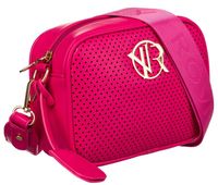 listonoszka ze skóry ekologicznej z ażurowym panelem - rovicky