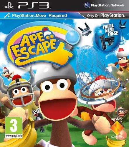 APE ESCAPE ŁAP MAŁPY - PL [PS3] NOWA na Arena.pl