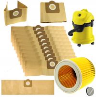 FILTR WORKI 10x DO ODKURZACZA KARCHER WD 3.200 MV3 WD3 PREMIUM WD3200