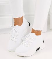 Białe sneakersy damskie Barraza 38