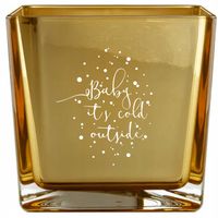 Wazon grawerowany ZŁOTY SREBRNY TWÓJ napis dekor