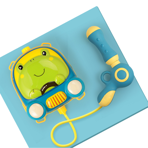 Pistolet Na Wodę Z Plecakiem Żabka Duży Zbiornik Regulowany Pistolet Szelki na Arena.pl