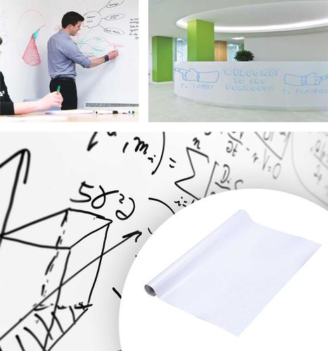 Tablica Samoprzylepna Na Ścianę - Biała na Arena.pl