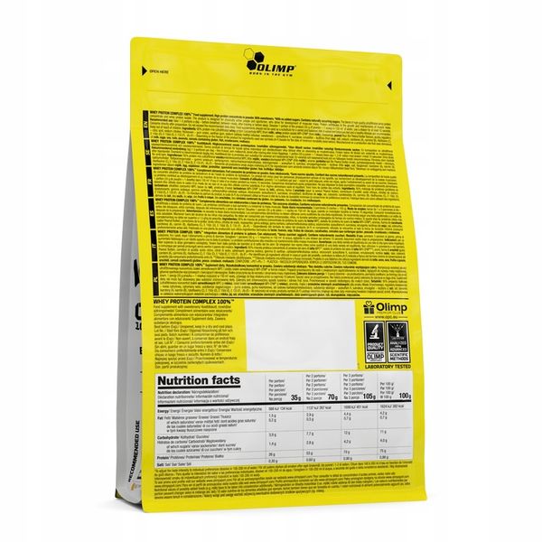 OLIMP WHEY PROTEIN COMPLEX 100% 700g BIAŁKO RZEŹBA zdjęcie 5