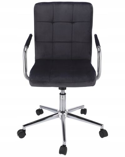 krzesło quatro welur czarne na Arena.pl