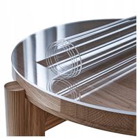 MATA OCHRONNA PODKŁADKA BLAT STÓŁ 2mm 110cm OKRĄGŁA