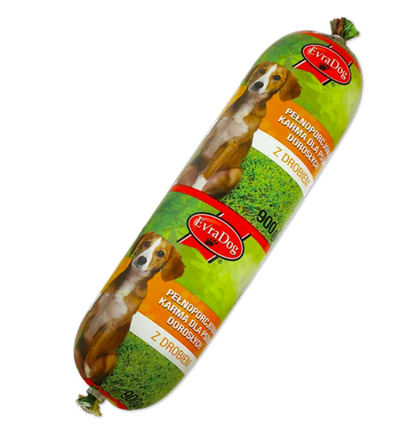 EVRA DOG PIES 900G BATON DRÓB zdjęcie 1