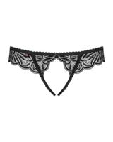 Contica stringi otwarte Obsessive L/XL