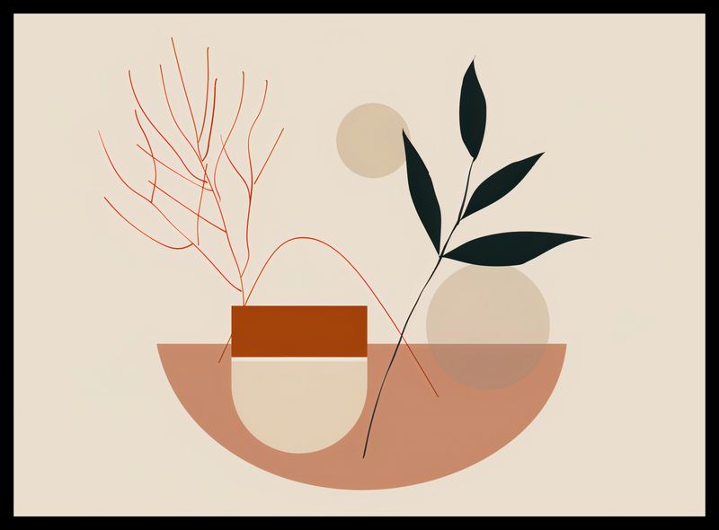 Plakat 55x40cm Botaniczna Przymiarka zdjęcie 2